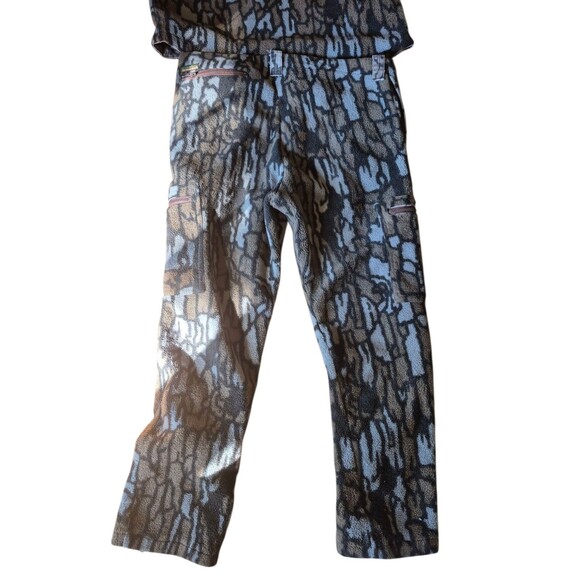 Remington VTG Fleece Moss Oak Camo 2pc Suit Polar Plus Insulated Outdoor Suit XL - Picture 8 of 12